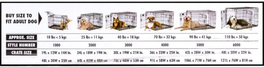 Precision Pet Products ProValue two door 42 inch wire dog crate with divider panel and removable pan - view 4