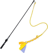 Interactive Flirt Pole Toy for Dogs Outdoor Exercise & Agility
