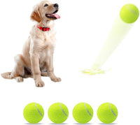 Magicorange Tennis Balls for Dogs - Yellow / 4 Pack