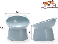 6 Pack Raised Cat Bowls for Indoor Cats - image 2