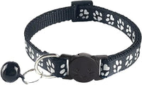 2 Pack Breakaway Cat Collars with Bells - Black - image 3