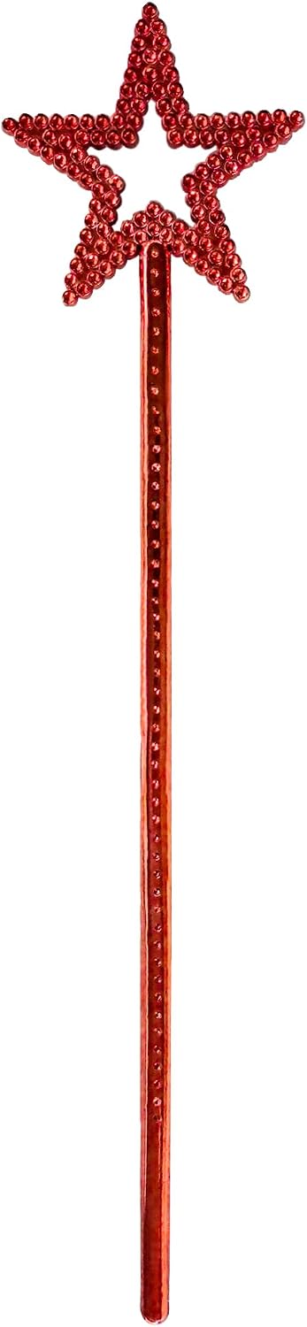 Star magic wand for kids, 13 inch plastic wand with sparkling five-pointed star - view 5
