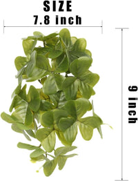Fake Calathea Orbifolia, Reptile Terrarium Suction Plants – Essentials for Fish - Fake Shamrock - image 2