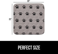 GORILLA GRIP Washable Puppy Pads, Slip Resistant Dog Crate Mat - 22" X 22" - 2 Pack - image 2