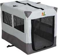 MidWest Homes for Pets Canine Camper Sportable, Soft-Sided - Gray / 31.0"L x 21.8"W x 23.8"H