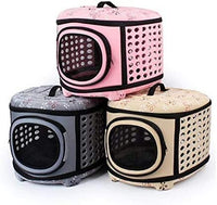 Foldable Pet Dog Cat Puppy Handbag Carrier Cage - BIG FRENCHIES