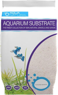 Aqua Natural Substrate, Sugar White Sand - (Pack of 1) / Pet Supplies