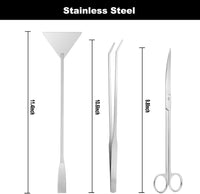 4IN1 Aquarium Cleaning Tools Long Handle Algae Scraper – Essentials for Fish - 7IN1 / 18~24In - image 4