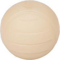 Amazon Basics Dog Toys, Interactive Assorted Rubber Balls, (Pack of 3), 2.5 inch, Blue, Beige, Orange