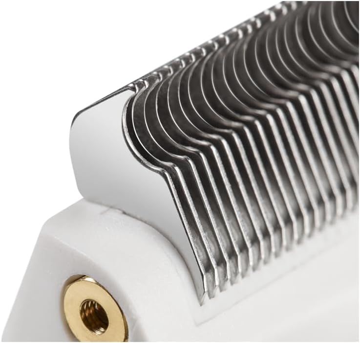 Andis Premium Fine-Tooth Deshedding Rake, Black - image 3