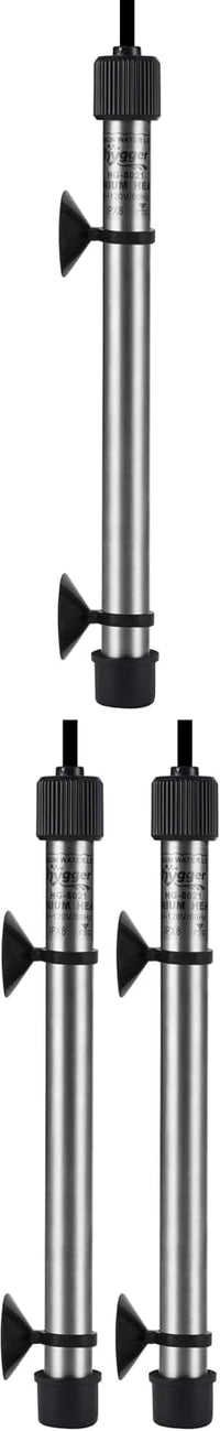 hygger 802 Aquarium Titanium Heater Rod Fish Tank Heating Element - 500W (Pack of 3)
