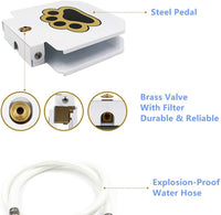 Outdoor Dog Water Fountain, Paw Activated Pet Drinking Fountain - image 4