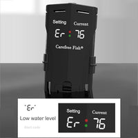 Carefree Fish 100/200/300/500/800W Paladin Aquarium Heater PTC Ceramics Heating Rod Digital LED Intelligent Leaving Water Automatically Stop Heating System for Freshwater and Saltwater No Cooking Fish
