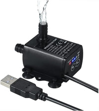 Decdeal DC 5V 300L/H submersible aquarium water pump