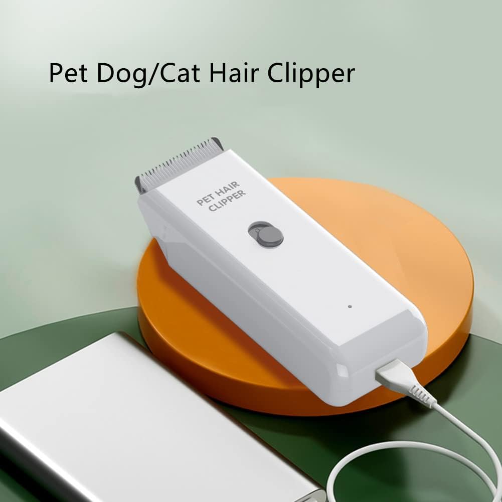 Dog Clippers,Quiet Washable USB Rechargeable Cordless Dog Grooming Kit,Electric Pets Hair Trimmers - Blade & Cable Kit - image 2