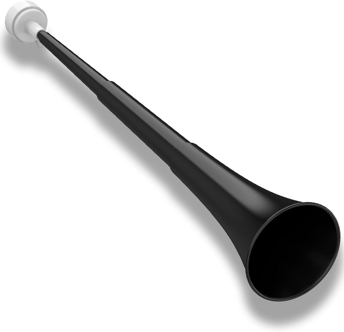 Stadium Horn Vuvuzelas Soccer Noisemakers Collapsible Blow Trumpet - Black