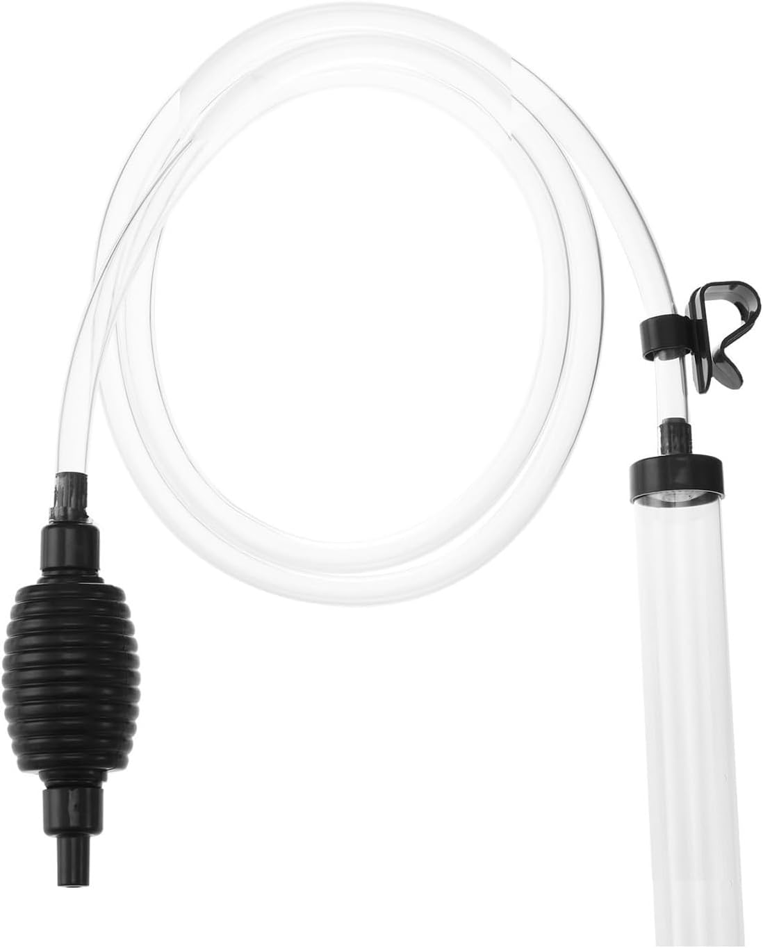 4.3ft Aquarium Siphon Vaccum Cleaner Fish Tank Water Changer Kit – Essentials for Fish - 6ft