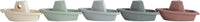 mushie Stackable Bath Boats Floating Toy, Made in Denmark - Boats Original - image 2