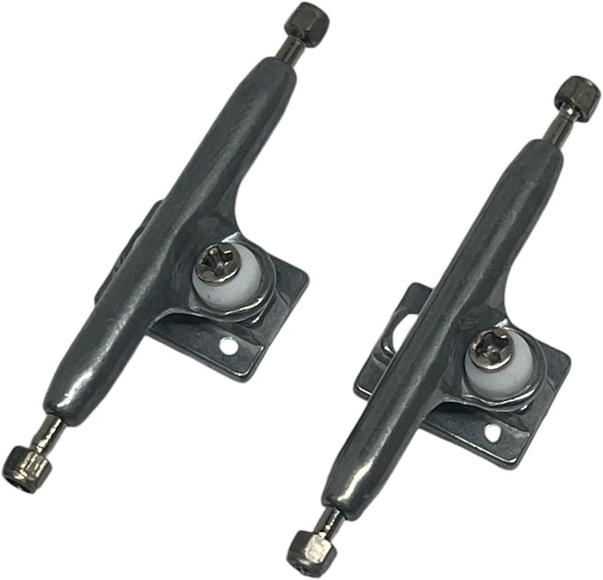 LEEFAI G4 raw metal pro fingerboard trucks with inverted kingpin, screws and install tool - view 7