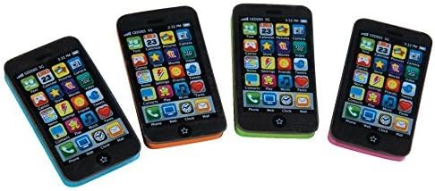 Raymond Geddes Smart Phone Erasers For Kids – Fun for Kids & Family