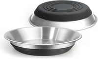 2 Packs Premium Stainless Steel Dog Bowls, Non-Slip