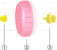 WishLotus Hamster Running Wheel - pink,12cm - image 2