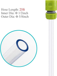 Laifoo 25ft Aquarium Vacuum Gravel Cleaner Fish Tank Siphon Water - 25ft - image 2