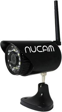 NUCAM 32GB Wireless Portable Magnetic Base Battery Powered RV/Trailer/Truck Hitch Backup Camera NuCam WR Surveillance IP Camera w. 1/4"-20 UNC Hole, Motion Detection Recording Night Vision