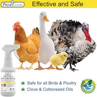 Poultry Spray 16 oz | Plant Based Natural Non-Toxic | By Premo Guard