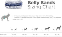 Pet Parents Washable Belly Bands for Male Dogs + Extendrs of Durable - X-Small (11-13") / Kahuna - image 4