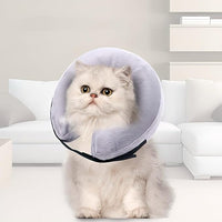 Soft Inflatable Dog Cat Cone Collar – Pet Recovery & Protective Dog Neck Collar for Small Dogs Cats to Prevent Scratching, Licking