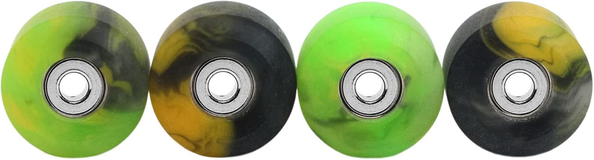 Teak Tuning Apex 61D tie dye swirl urethane fingerboard wheels, 7.7mm - view 24