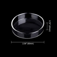 WEAVERBIRD 80mm Aquarium Shrimp Feeder Dish Glass Fish Tank Feeding - 60MM - image 2
