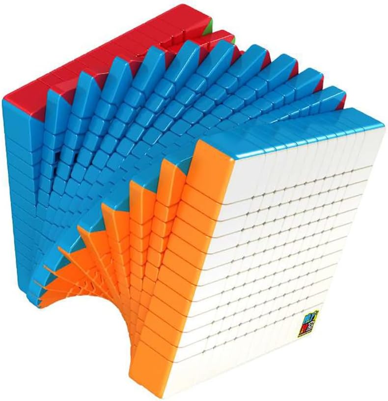 Meilong 4x4 Speed Cube Stickerless Puzzle Magic Cube 4x4x4 – Fun for Kids & Family - 12x12