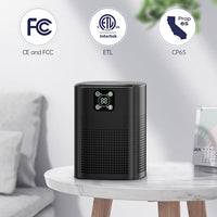 2 Pack Air Purifiers For Home Bedroom, Honeyuan H13 HEPA Air purifier with 360°Air Intake, Coverage up to 650ft², 3 Fan Speeds, Low to 24dB