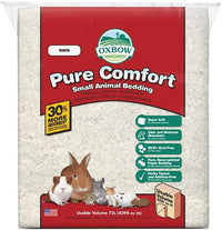 Oxbow Small Animal Bedding, Hamster, Guinea Pig, Rabbit, USA - White / 72 Liter