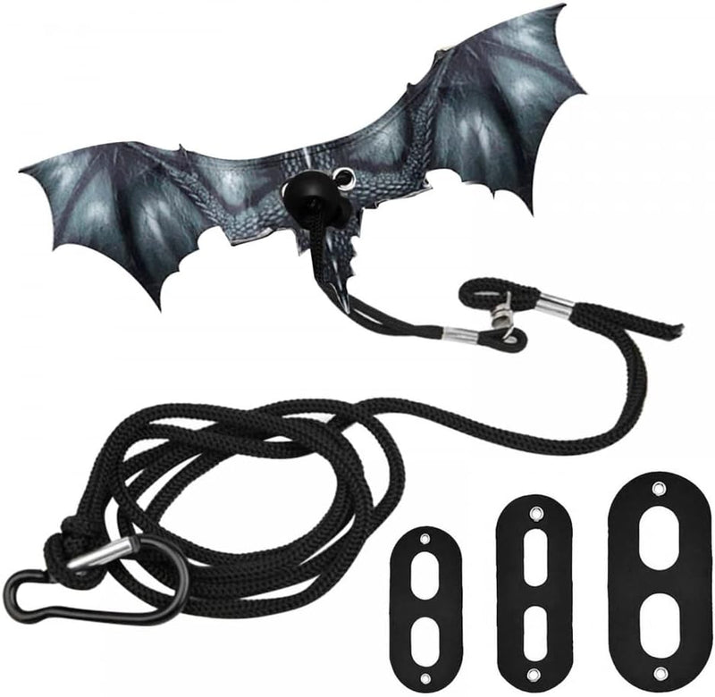Bearded Dragon Leash, Adjustable Portable Reptile Leash with Cool Wings for Gecko, Bearded Dragon