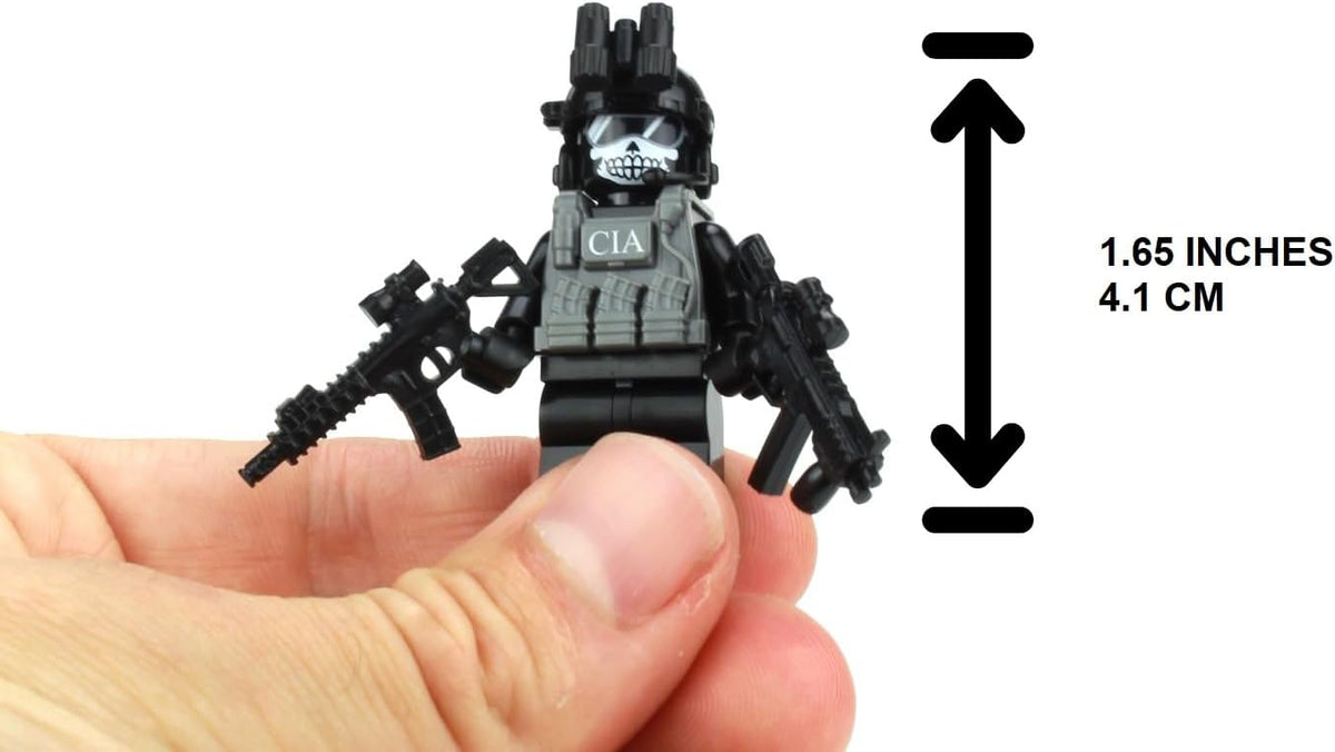 Battle Brick 1.6 Inches Tall CIA Ghost SAD/SOG Commando Custom - image 2