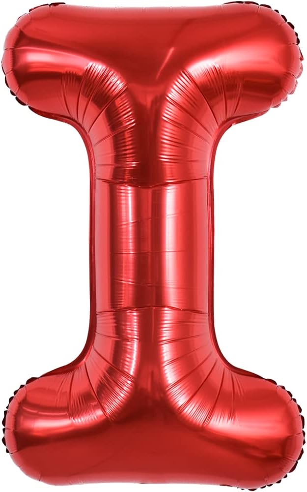 TONIFUL 40 inch black foil letter O balloon - view 5