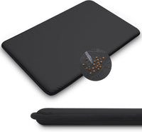 Outdoor XL Dog Crate Pad Bed, Waterproof Wipeable Mat, 41" - Black / 35"L x 22"W x 1.2"Th