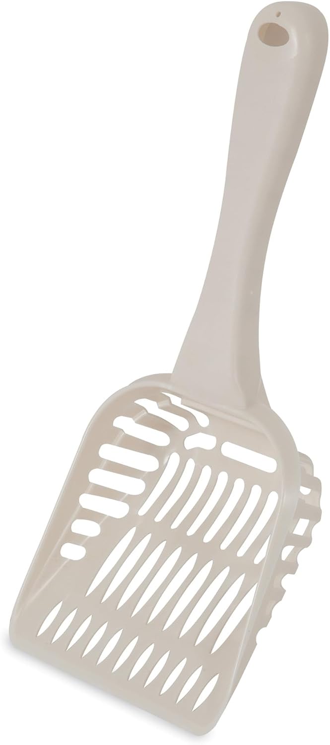 Petmate Litter Scoop for Cats, Jumbo Size - Jumbo / Bleached Linen