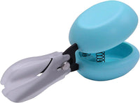 HARAC Adapted Safety Scissors, Tabletop Scissors for Toddlers - Blue