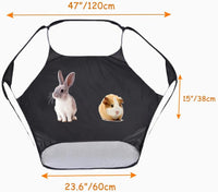 Small Animals Tent, Breathable Transparent Pet Playpen Pop Open Outdoor/Indoor Exercise Fence - Black / Backpack+Playpen - image 2