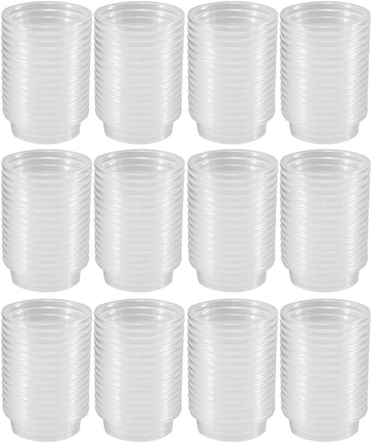 Lizard Crested Gecko Food Water Feeding Cups - 200 cups