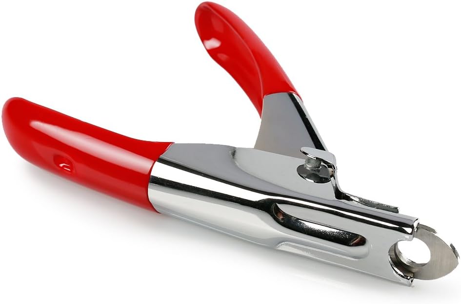 Dog Cat Pets Nail Clippers - Red - image 3