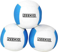 Zeekio Lunar set of 3 UV reactive six-panel juggling balls - view 10