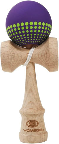 Yomega Pro Model kendama in black with rubberized tam ball and ken handle - view 2