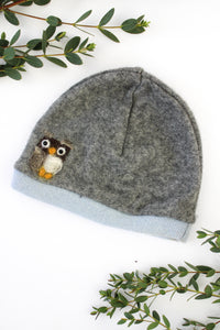 Owl Cashmere Hat - Baby - BIG FRENCHIES
