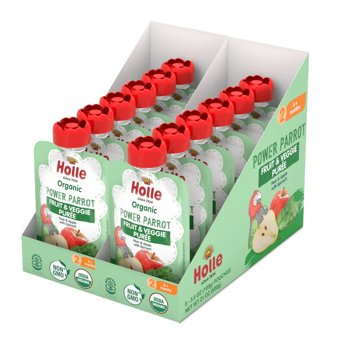 Organic Power Parrot - Fruit & Veggie Puree - BIG FRENCHIES