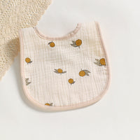 Cotton Gauze U-shaped Bib Baby Saliva Towel